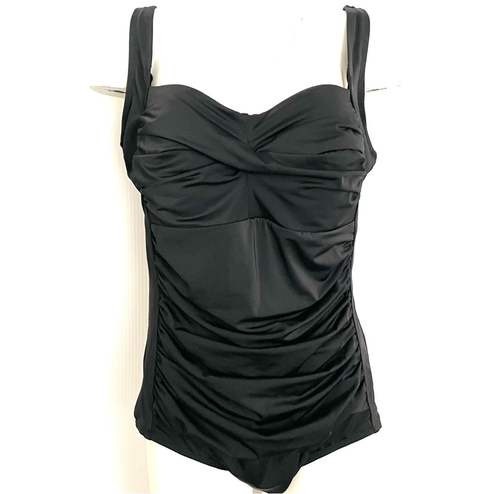 NWT Avenue Womens Tummy Control Swim 20W Bathing Suit Beach Vacay